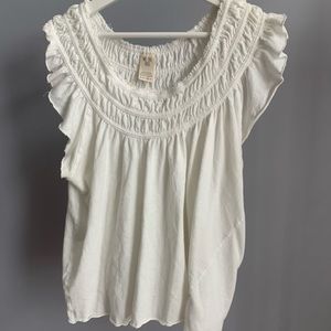 FREE PEOPLE WHITE TOP